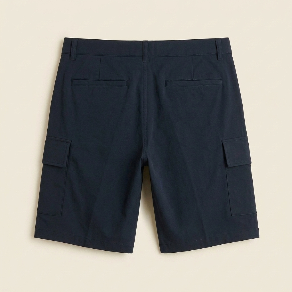 Bran Cargo Bermuda Shorts | Stretch Slim Fit, Multiple Pockets
