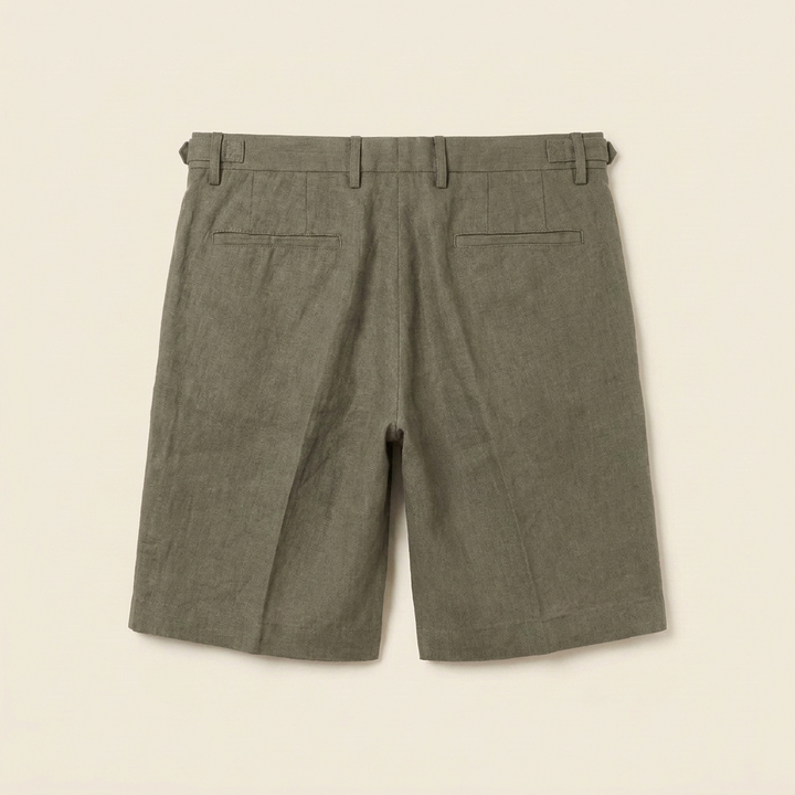 Linden Bermuda Shorts | Relaxed Fit, Pure Linen, Men's Bermuda Shorts