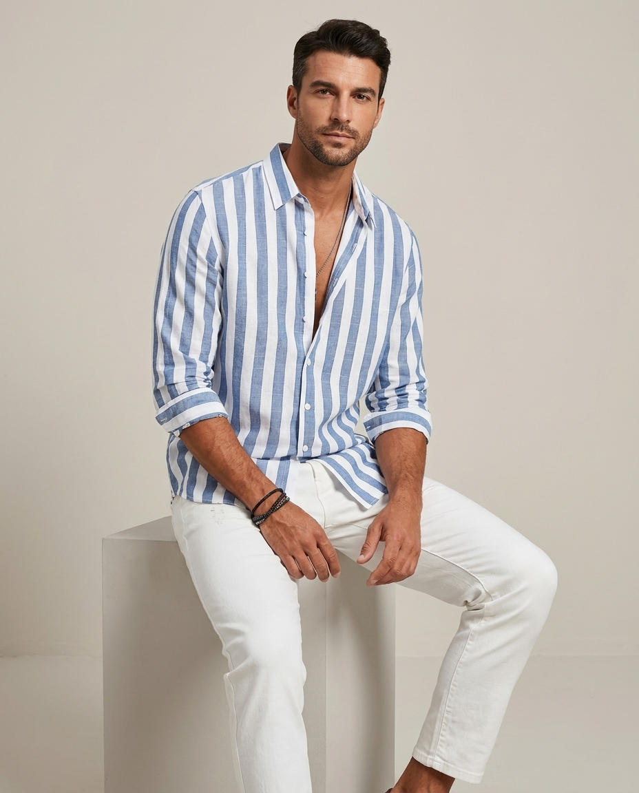 Riviera Striped Shirt