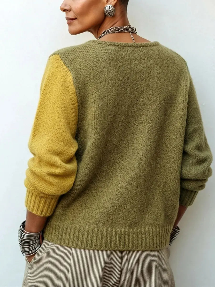 Westo | Color-Block Knit Sweater