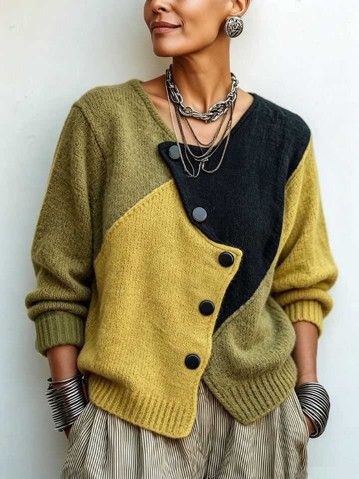 Westo | Color-Block Knit Sweater