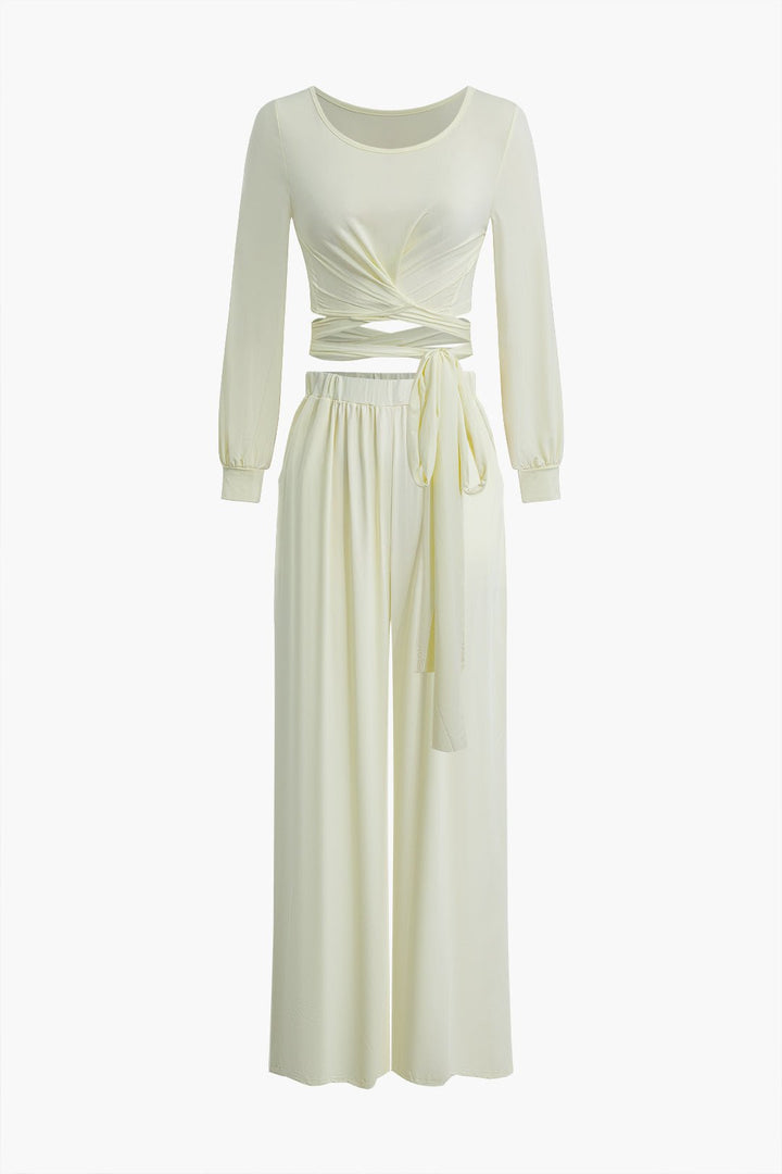 Silvia | Top And Pants Set