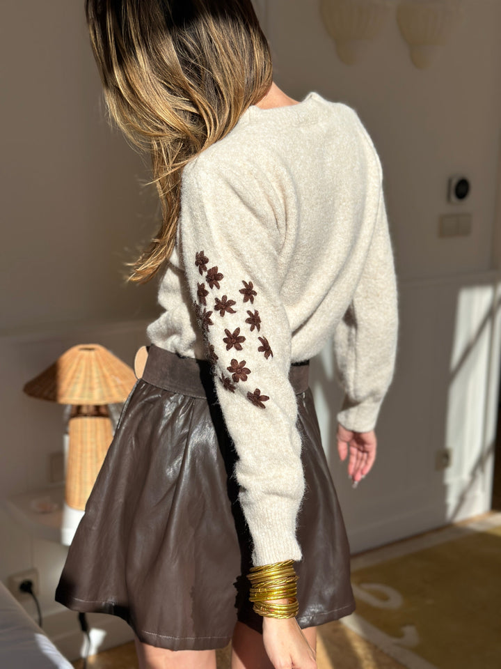 Teya Knit Sweater | Soft, Feminine Design