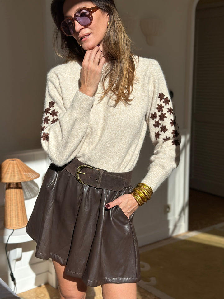 Teya Knit Sweater | Soft, Feminine Design