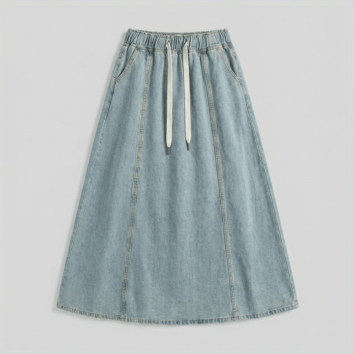 Arielle A-Line Denim Skirt