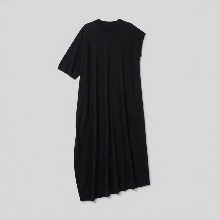 Asera Women's Top | Fine Weight Knit, Asymmetric Draped Silhouette