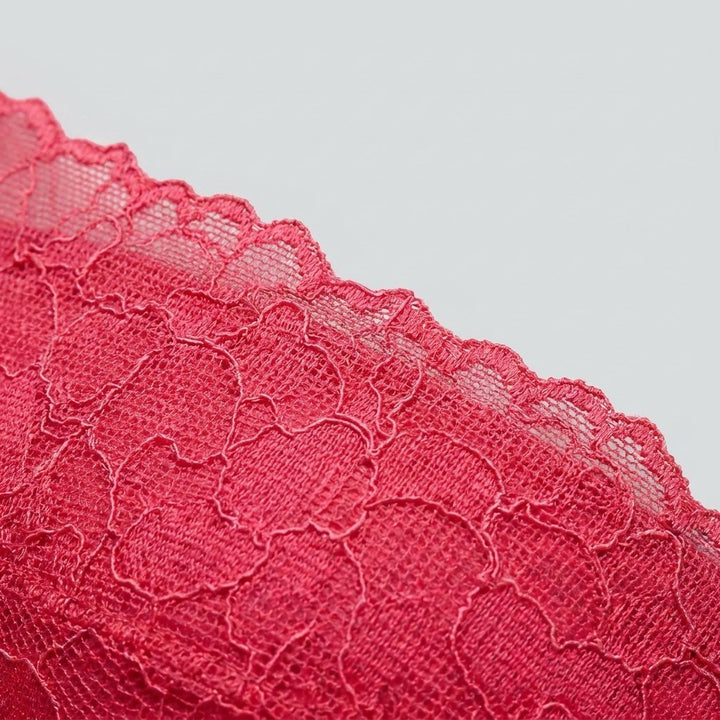 Azelie Push-Up Bra | Padded, Lace Trim, Adjustable Straps