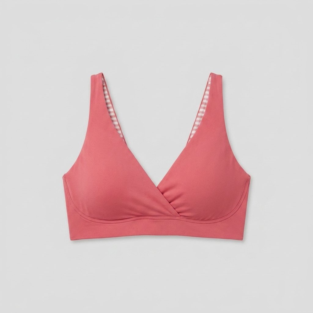 Bella Ballet Nursing Bra rose front