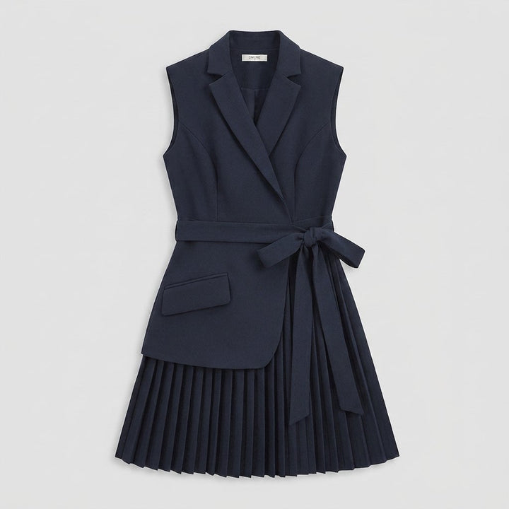 Bella | Blazer Dress Belted, Sleeveless