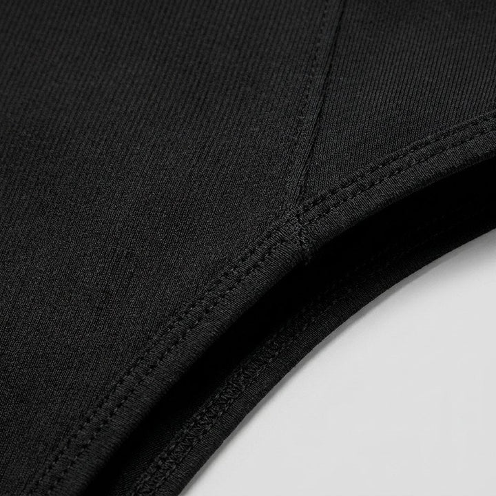 Bella | Deep-V Neck Bodysuit Soft Stretch Fabric, Body-Hugging Fit