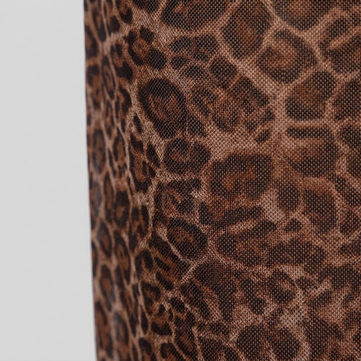 Breeze Mesh Sarong | Lightweight Leopard Print Cover Up for Women