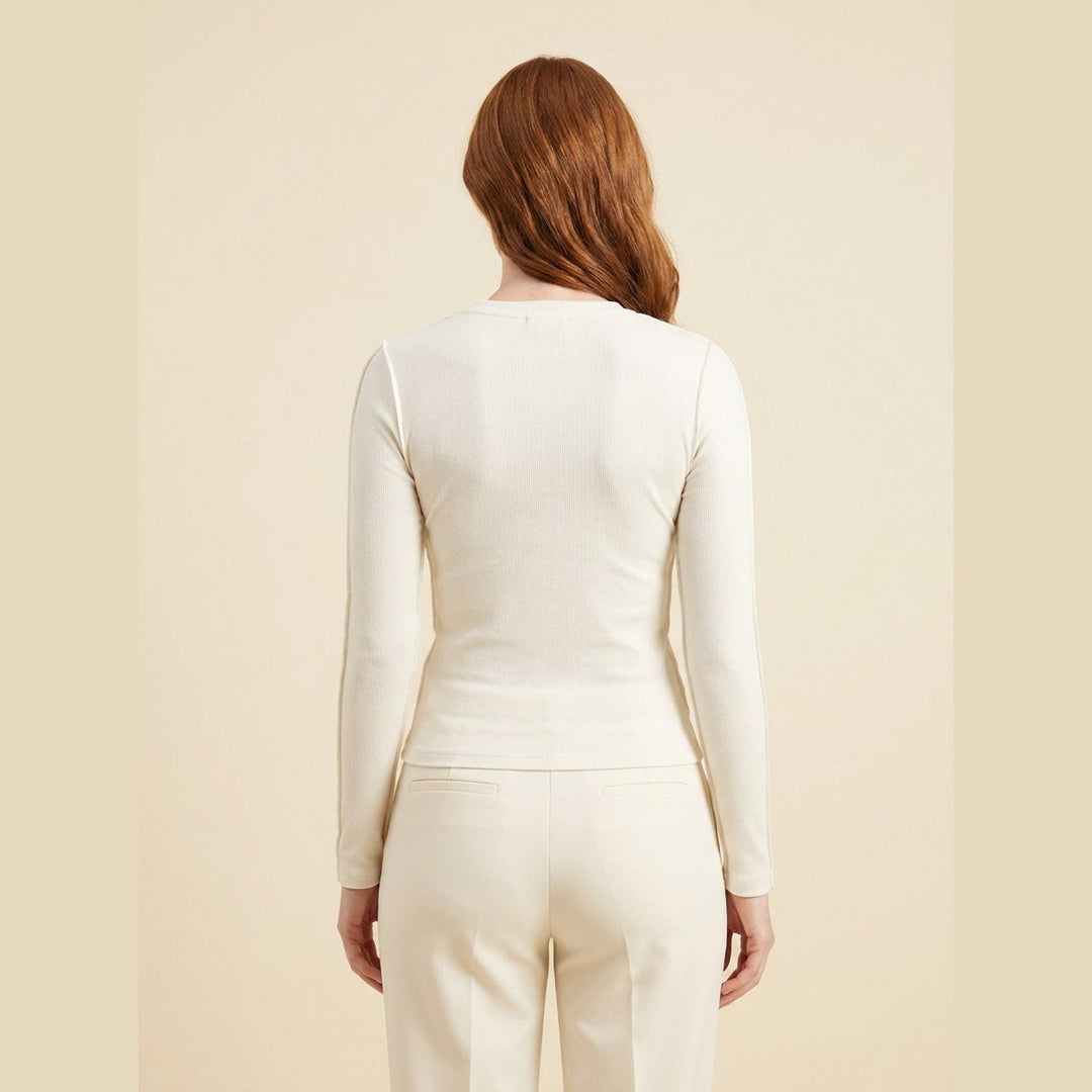 Breezy | Women's Top Slim Fit, Ribbed Texture