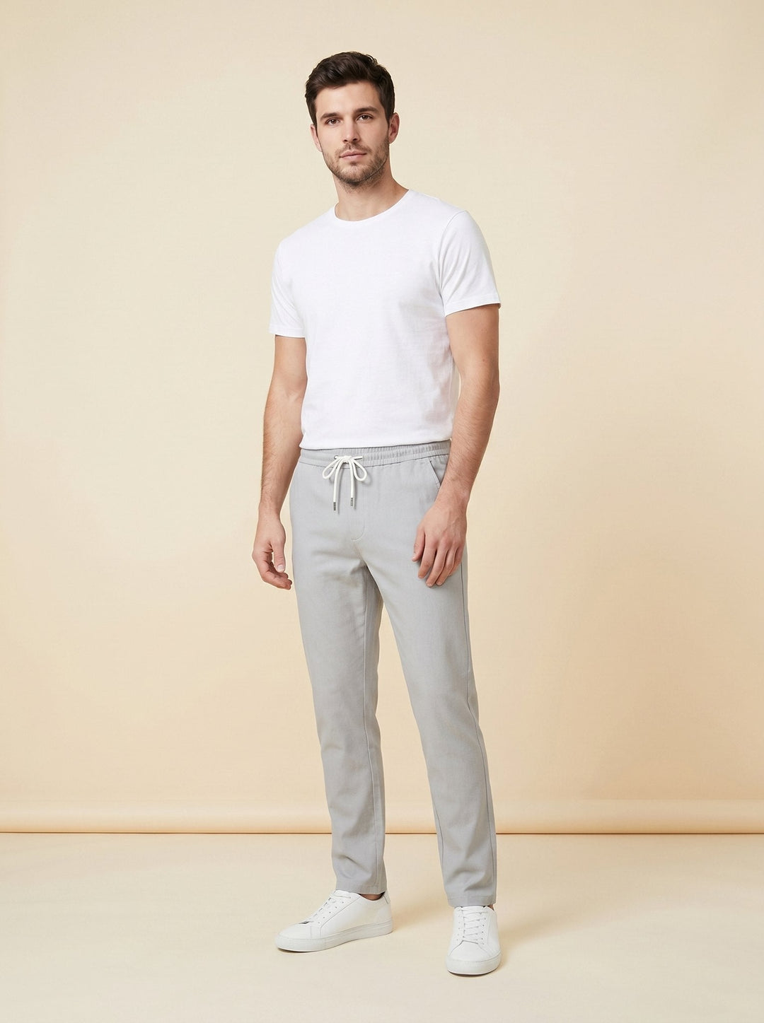 Brixon Men's Casual Trousers | Premium Lightweight, Straight-Leg Fit