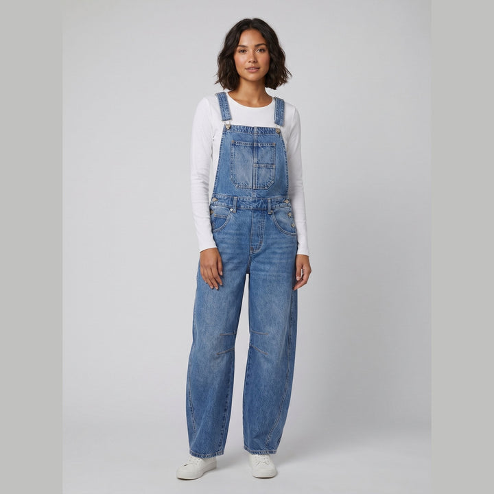 Cali denim overalls blue