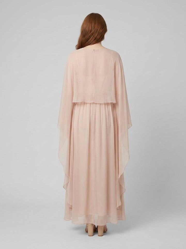 Cindy | Chiffon Dress, Sheer Layered Maxi, Perfect for Weddings and Summer Events