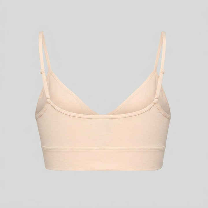 Cleo Bralette | Soft Cotton, Adjustable Straps