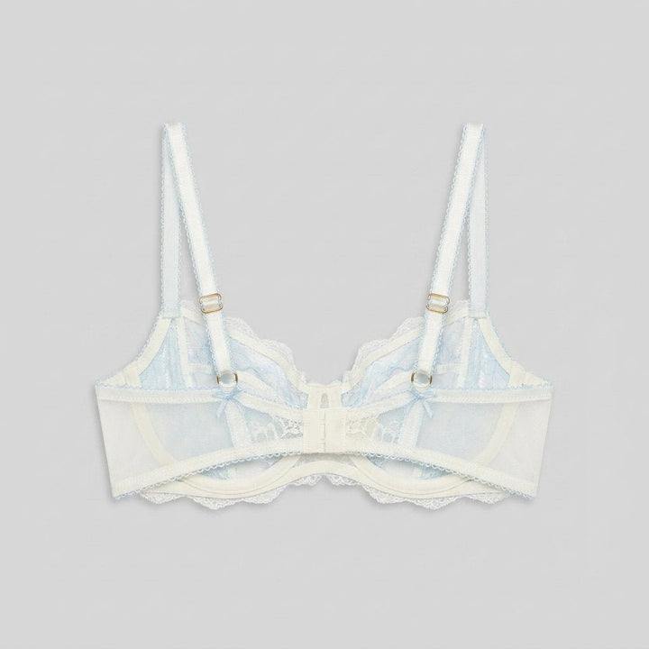 Dahlia Balcony Bra | Floral Chiffon, Underwired Fit