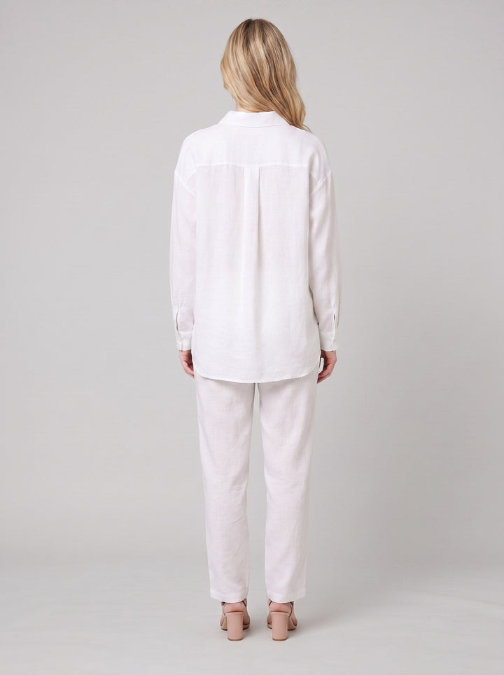 Dani Womens Blouse | Soft Cotton-Polyester Long Sleeve Top