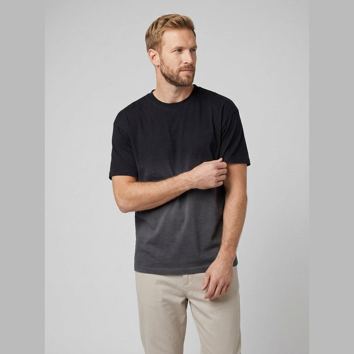 Danny | Gradient T-Shirt Soft Cotton Crew Neck, Regular Fit
