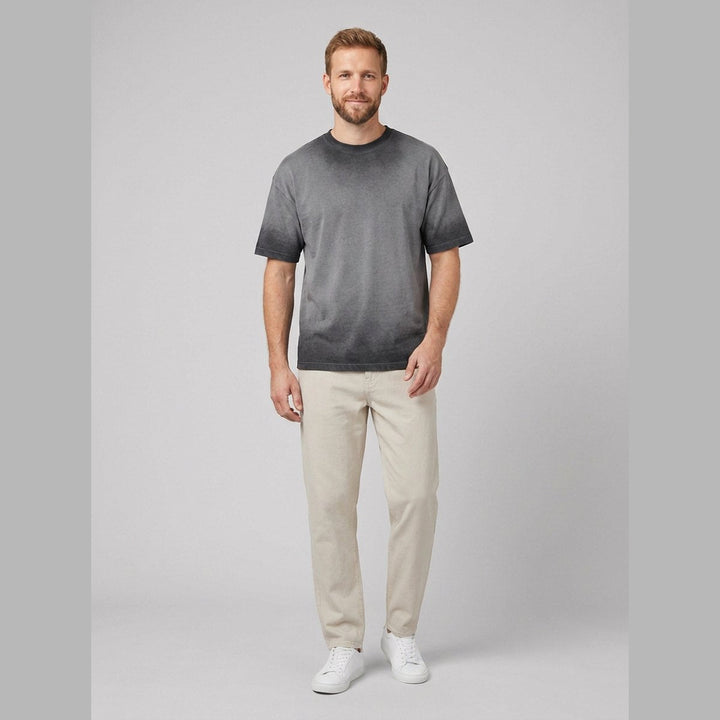 Danny | Gradient T-Shirt Soft Cotton Crew Neck, Regular Fit