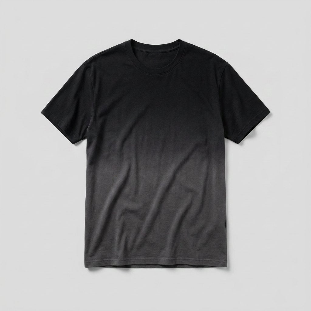 Danny | Gradient T-Shirt Soft Cotton Crew Neck, Regular Fit