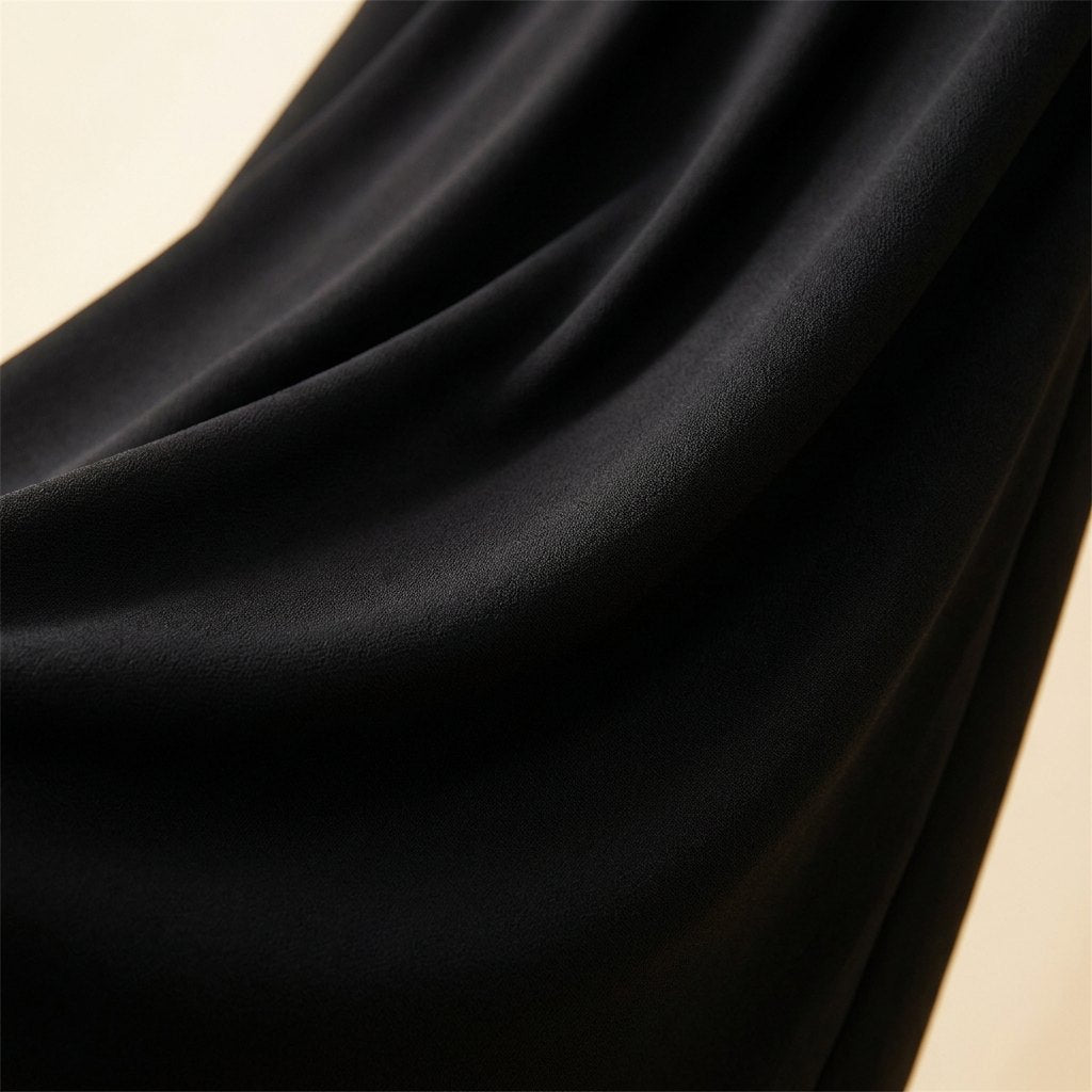 Dara | Women's Dress Draped Front, Midi Length, Side Slit