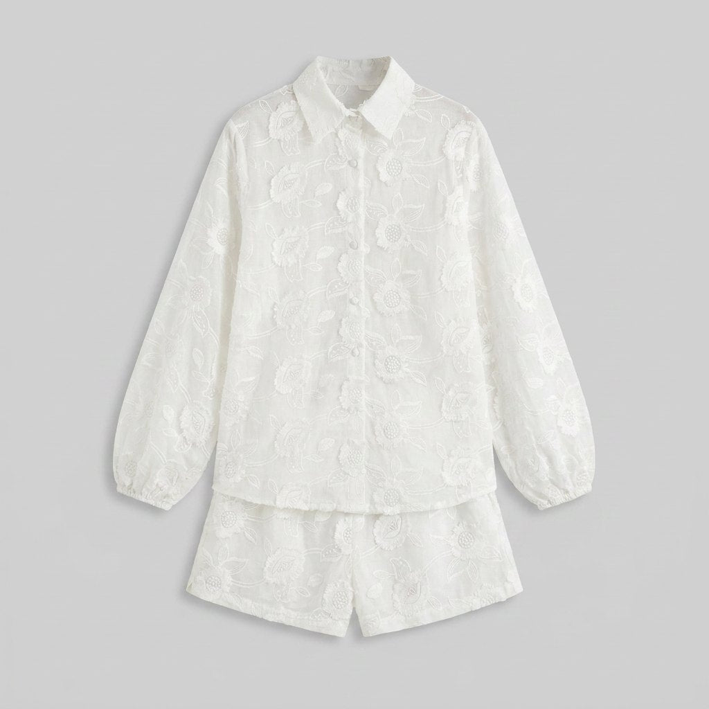 Elodie Summer Nights Set white front