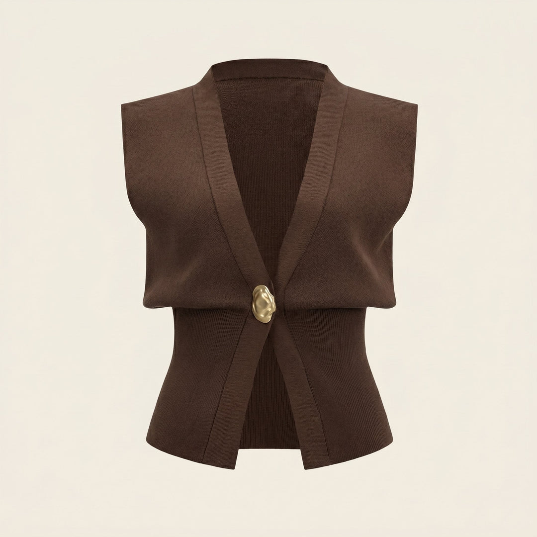 Elsa | Knit Top Gilet