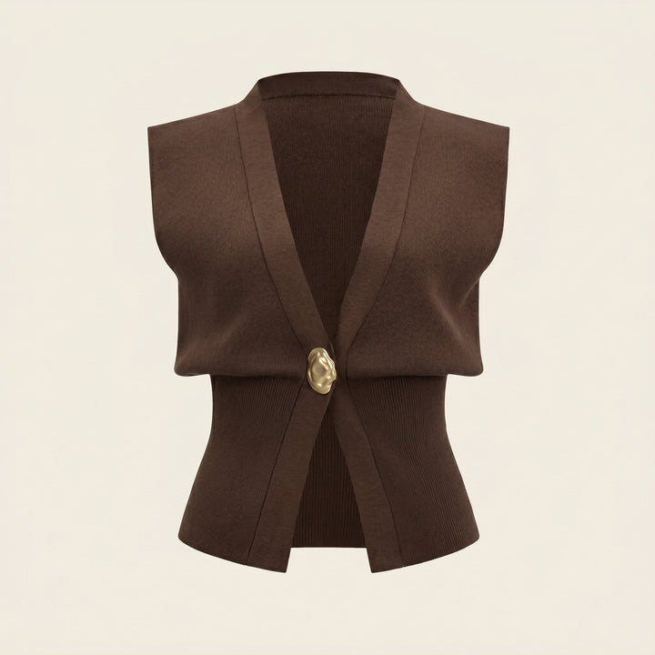 Elsa | Knit Top Gilet