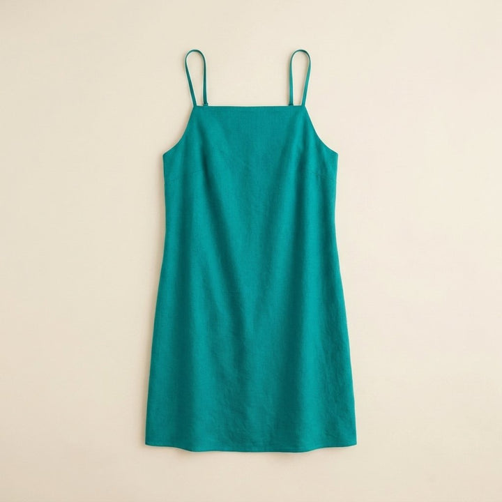 Elysia Womens Dress | Stretch Linen, Breathable Summer Shift Dress