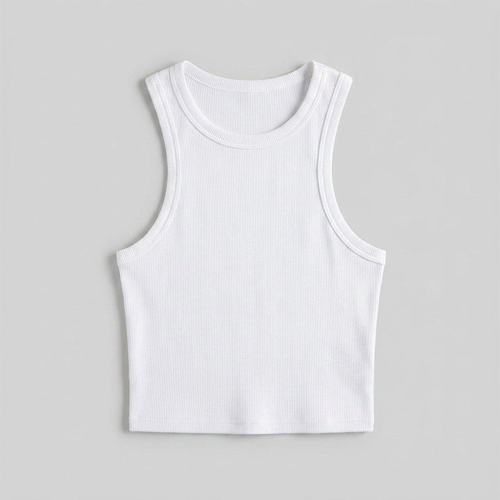 Elysian | Crop Tank Top Ribbed, Medium Stretch