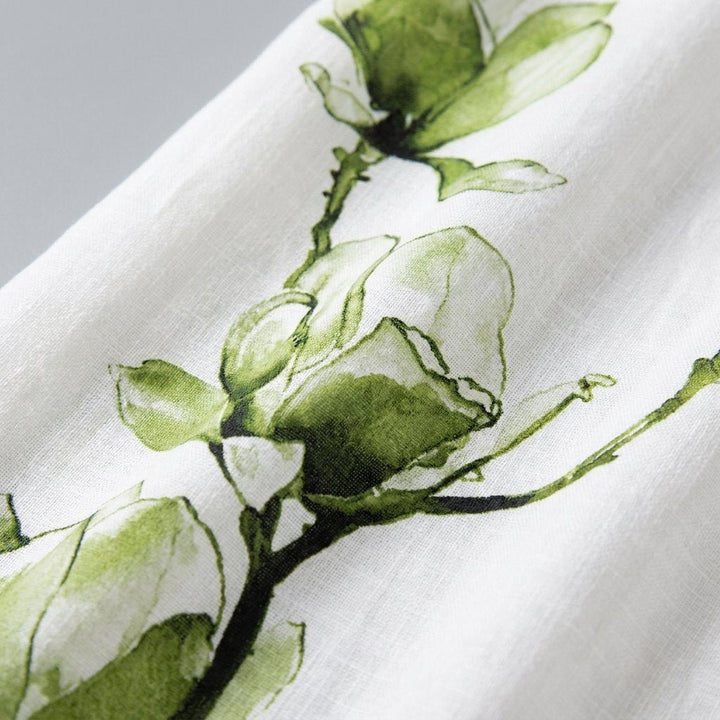 Fleur | Midi Dress Floral Linen & Chiffon Cardigan, Perfect for Summer Weddings and Formal Events