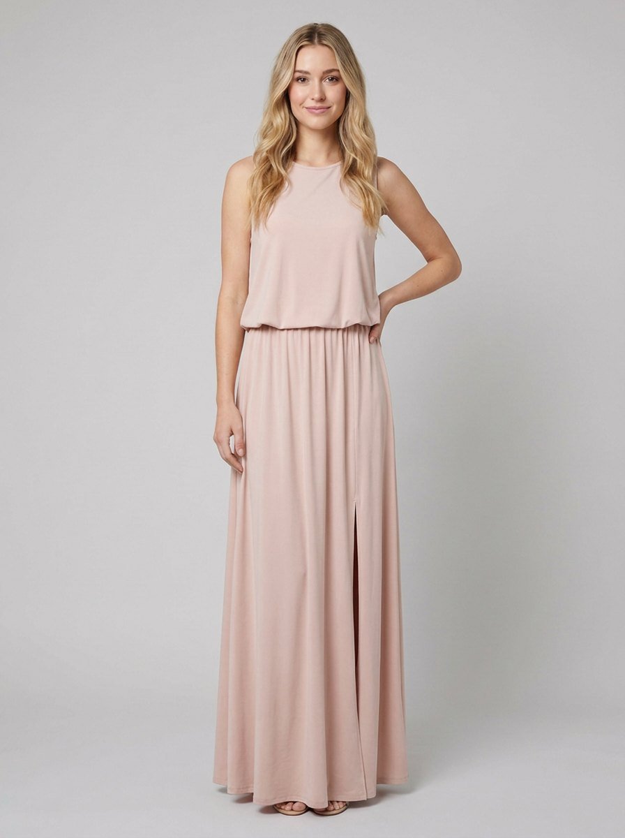 Giana summer maxi dress khaki