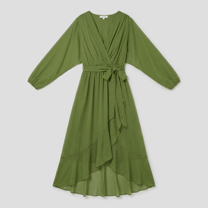 Ginevra | Long Elegant Dress with Feminine Neckline