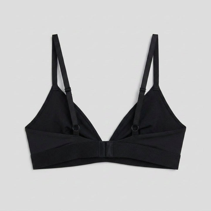 Glimmer Triangle Bralette | Wireless, Ultra-Luxe Belgian Stretch Nylon
