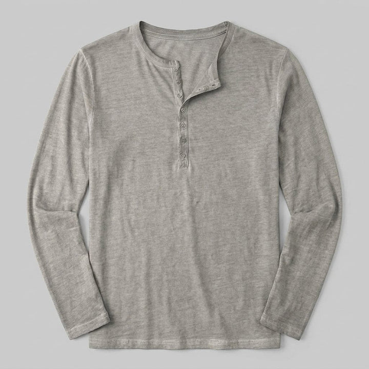 HENLEY |  Classic Long Sleeve Shirt