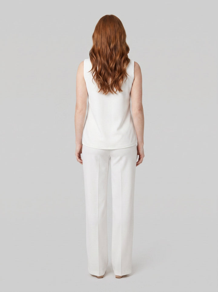 Isla | Sleeveless Blazer Suit Set