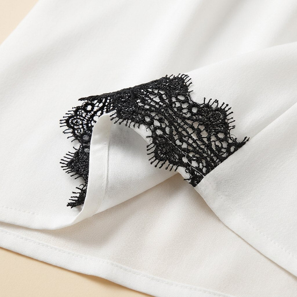 Lana | Women's Set Soft Tencel Blend Loungewear with Lace Trim Detail