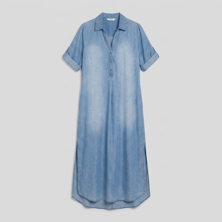 LEA | Long Denim-Style Dress