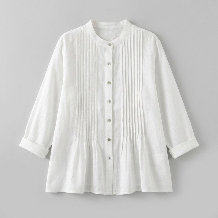 Lina | Women's Tunic Organic Linen, Loose Fit