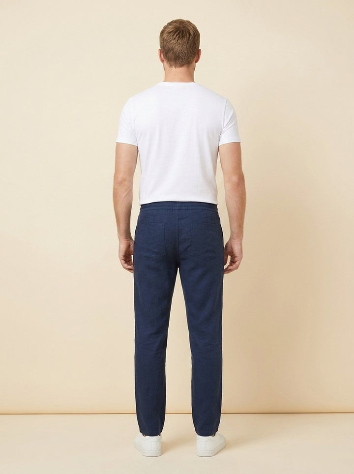 Lino | Men's Trousers Lightweight Linen, Casual Fit