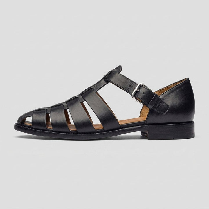 Luxe Men's Sandals | Premium Leather, Ergonomic Footbed