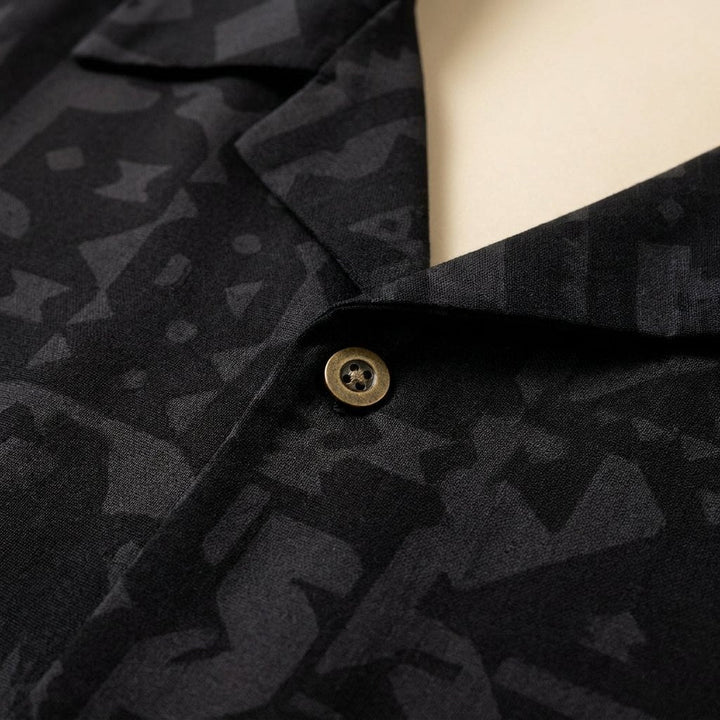 Maverick | Men's Shirt Aztec-Inspired, Lightweight