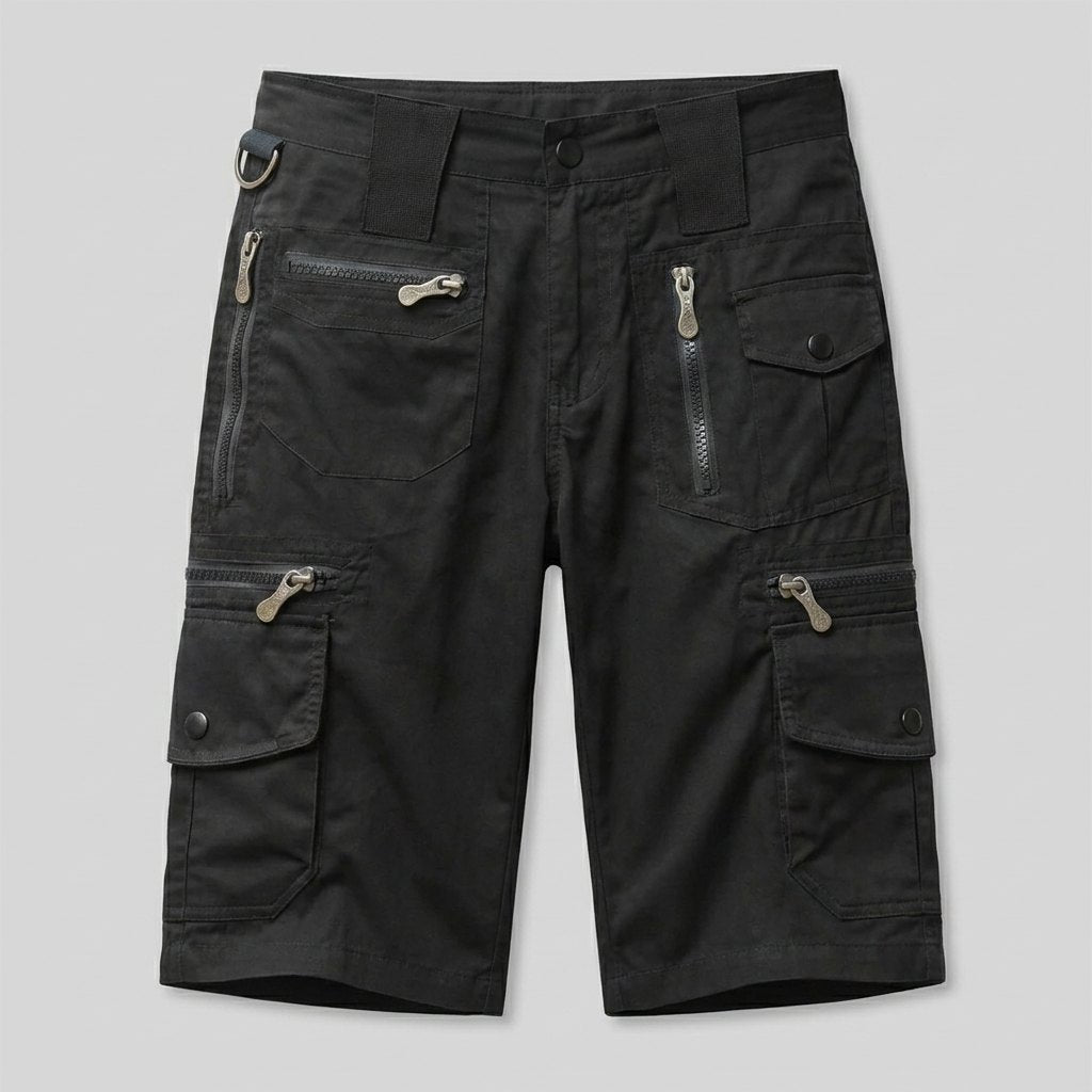 Maverick | Men's Cargo Shorts Multi-Pocket, Knee-Length, Durable Fabric