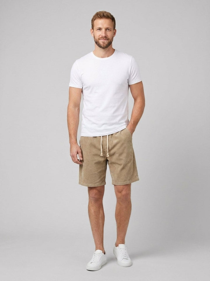 Maverick | Men's Shorts Comfortable, Knee-Length Drawstring