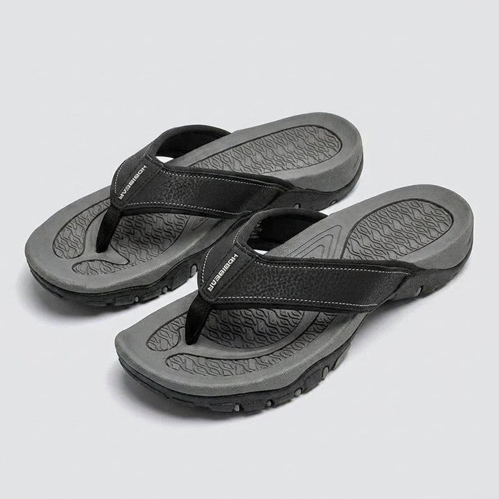 Maverick | Mens Flip Flops Arch Support, Water-Resistant, Slip-On Design