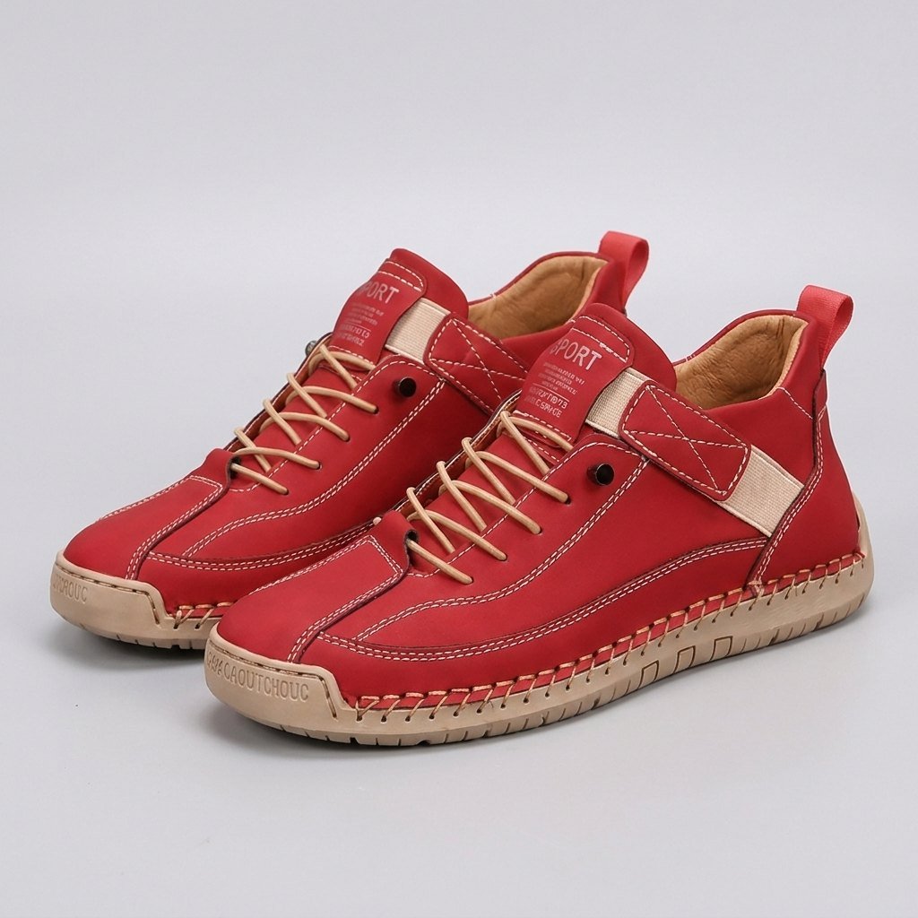 Mia Orthopedic Sneakers red