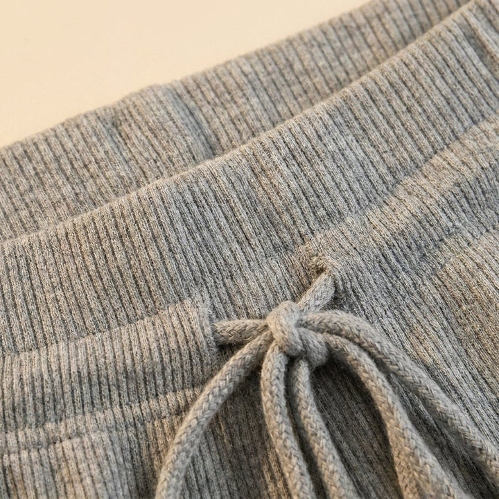 Mira | Women's Set Cotton Blend Loungewear, Striped Tank Top & Drawstring Skirt