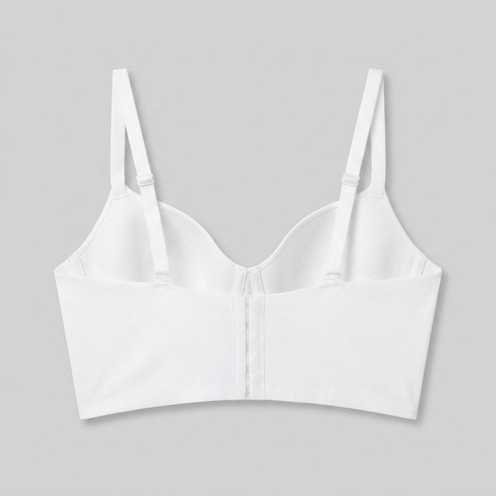 Mira Longline Bra | Lace, Supportive Tulle Lining