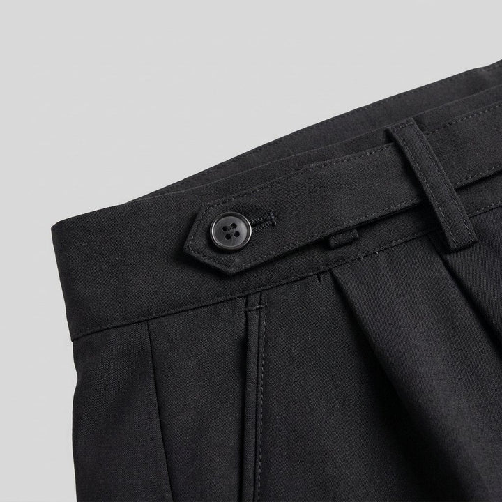 Noble Naples Pants | High-Waist, Straight Fit, Lightweight Polyester